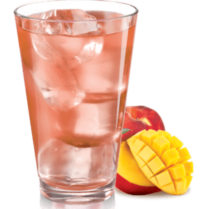 Dr. Smoothie Refreshers Peach Mango Bag-In-Box in Glass